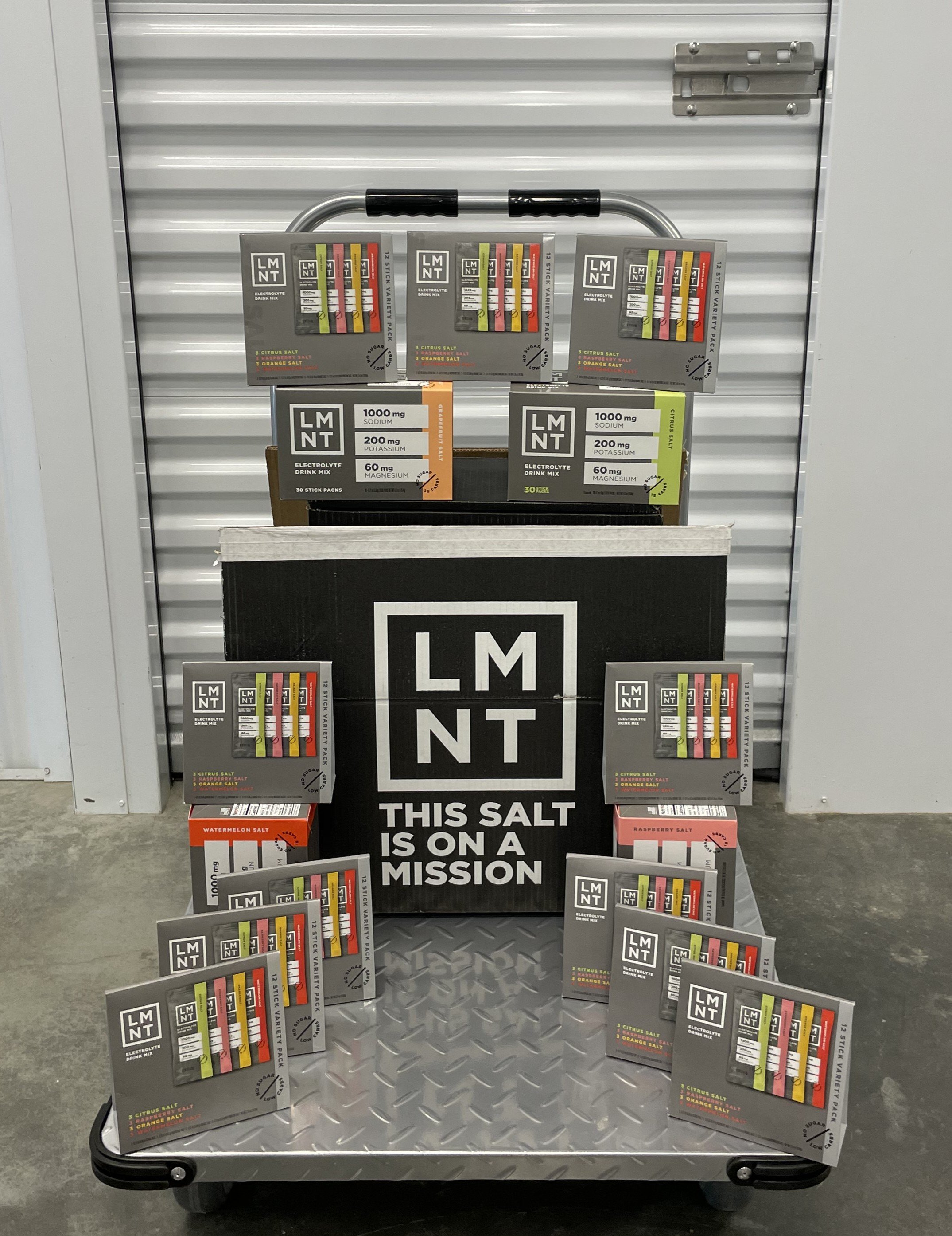 LMNT hydration packets donated to Peak View Elementary's staff lounge