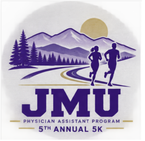 JMU Physician Assistant Program 5th Annual 5K logo